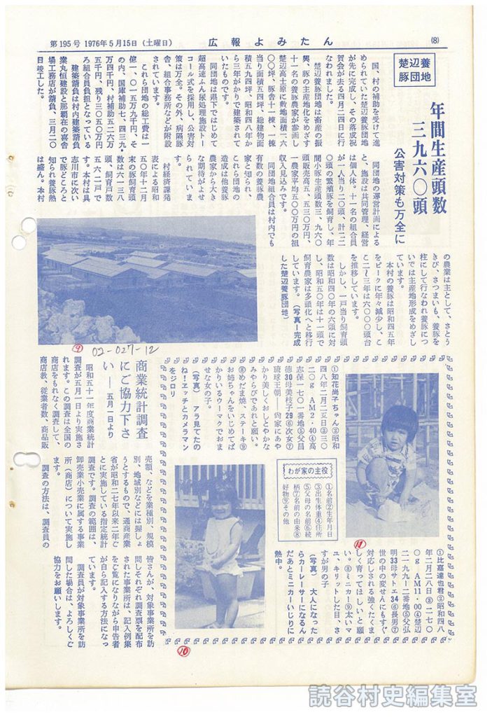 商業統計調査にご協力下さい　－五月一日より