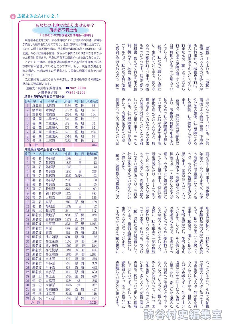 あなたの土地ではありませんか？　所有者不明土地